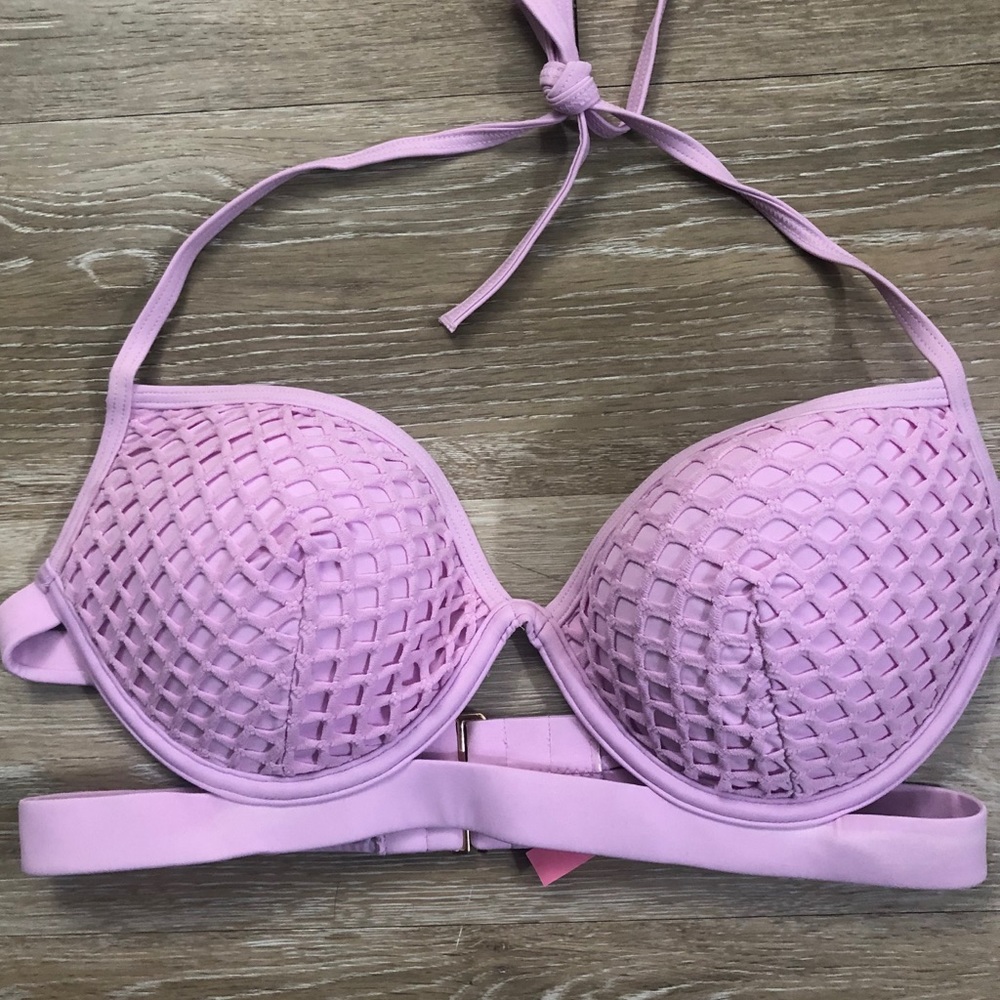 Never worn Victoria Secret push up bikini top